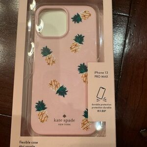 Kate Spade Pink Pineapple 13 Pro Max Case